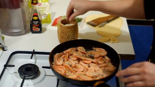 Как быстро и очень вкусно приготовить креветку дома смотреть онлайн
