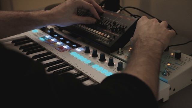 apomonosis // Cinematic-ambient jam w/JU-06A, Arturia Keystep Pro and Microcosm #jamuary смотреть онлайн