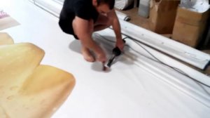 Пропайка баннера