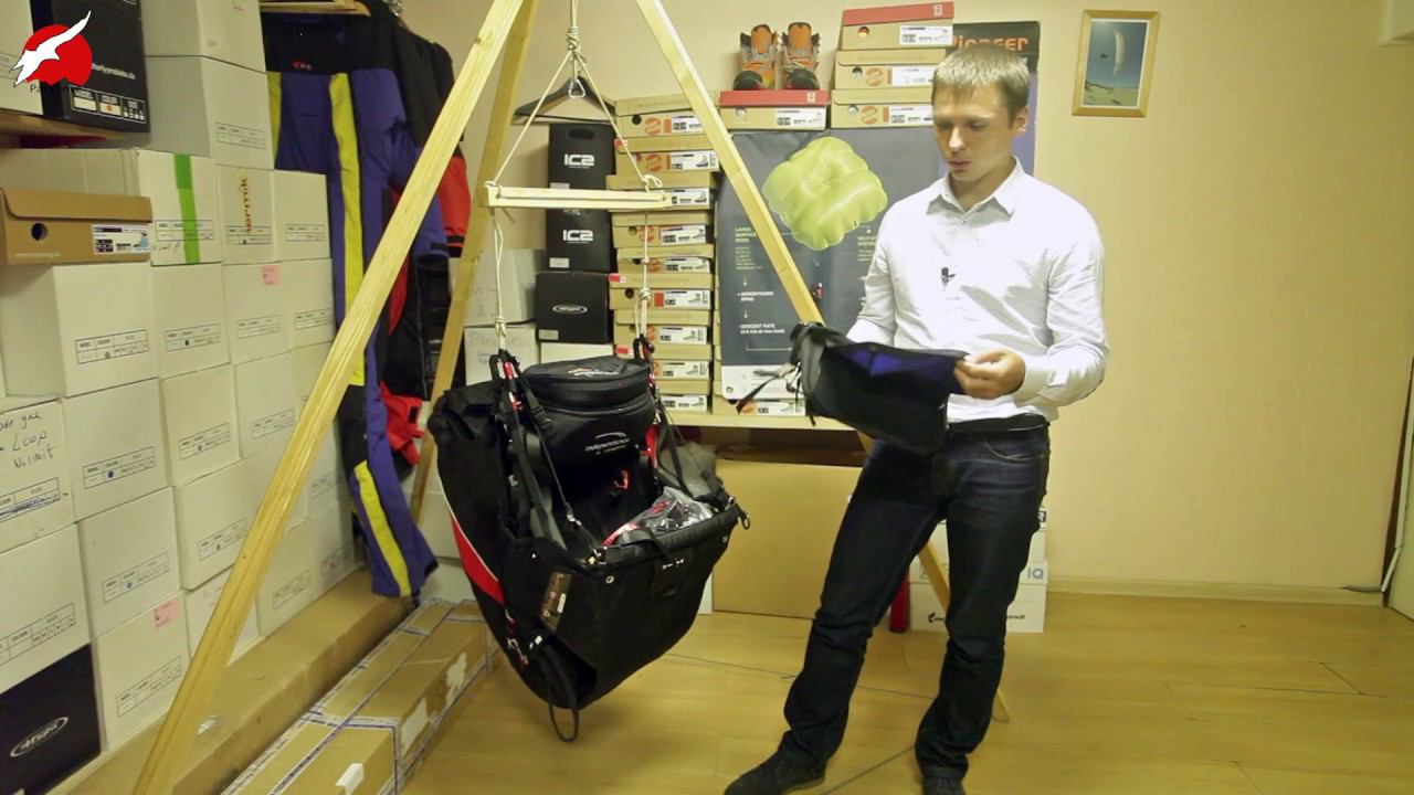 Парапланеризм: кокпит для запасного парашюта Woody Valley смотреть онлайн