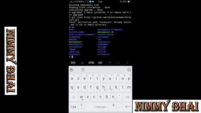 HackerPro: The Powerful Termux Hacking Tools For Hackers