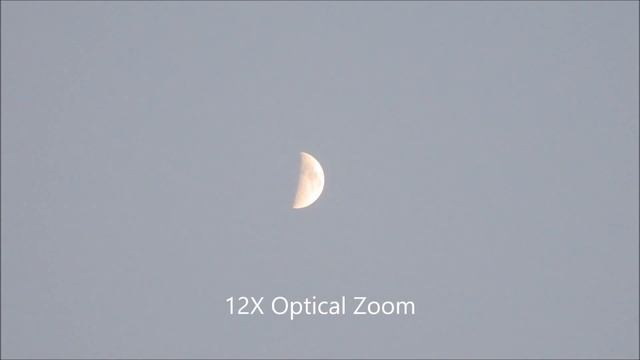 Canon IXUS 275 HS Moon (Daytime) at 48X смотреть онлайн