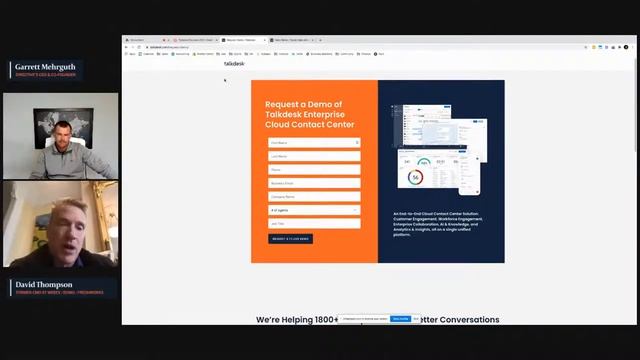 SaaS Marketing Makeover for Talkdesk - With Former CMO at WebEx/Domo/Freshworks, David Thompson смотреть онлайн