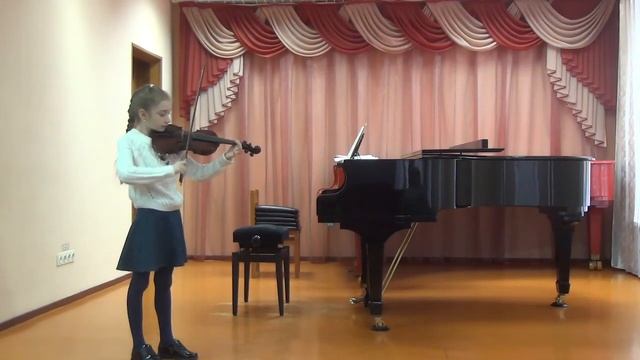Н. Бакланова Этюд A-dur исп. Глазкова Полина 2 класс, ДМШ №1 г. Рубцовска смотреть онлайн