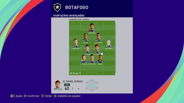 COMO JOGA O BOTAFOGO DE LUÍS CASTRO - PES 2021 смотреть онлайн