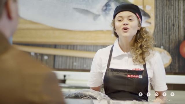 Spar. Сервисы. Чистка рыбы