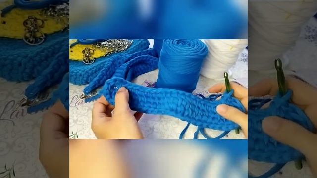 Вязаная сумка крючком смотреть онлайн