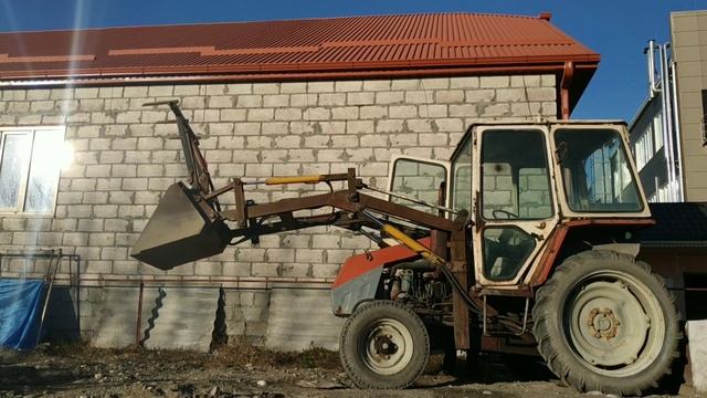 Кун самодельный на трактор Т-25 с захватом смотреть онлайн