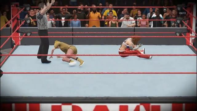 WWE RAW. 14 Elimination. 1 Lap. 2 Fight. Polina Chepurnova vs. Symphony смотреть онлайн