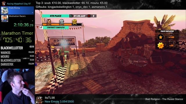 I broke Trials Rising! | Racing Marathon 2020 | KuruHS смотреть онлайн