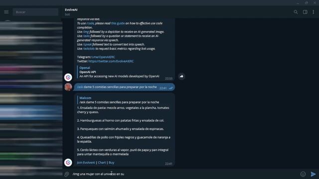 ChatGPT en Telegram MEJORADO ?? + FUNCIONES смотреть онлайн