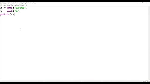 Sets and its methods | Sets in Python | Data Types | Video - 9 | Python Tutorial смотреть онлайн