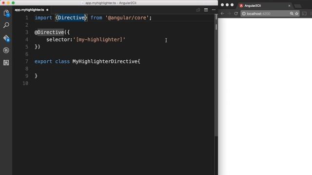 Angular 2: Creating Custom Directives смотреть онлайн