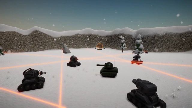 Tank Warz! Snow Map Preview смотреть онлайн