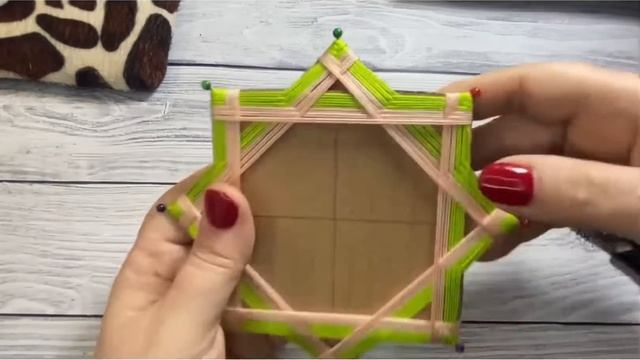 Плетём мандалу желания «Португальская звезда»