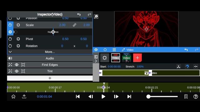 Edzy colour ghost effect zoom in node video tutorial | color flash in node video смотреть онлайн