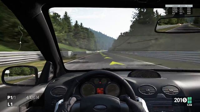 Nurburgring Ford Focus RS смотреть онлайн