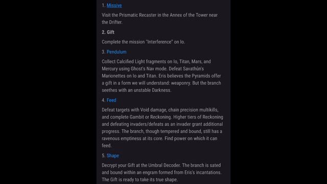 Destiny 2 | LEAK QUEST STEPS FOR THE EXOTIC RUIN TRACE RIFLE!!! смотреть онлайн
