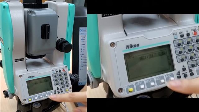 (Android) Nikon全站儀 N&K 利用App即時傳輸資料 / Nikon Total Station N&K uses App to transfer observation data смотреть онлайн
