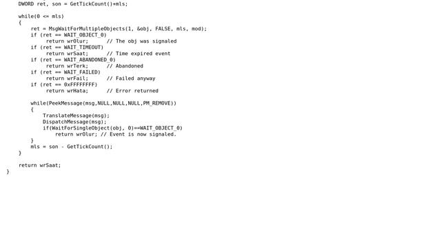 Linux message loops and waiting for events without blocking current thread смотреть онлайн
