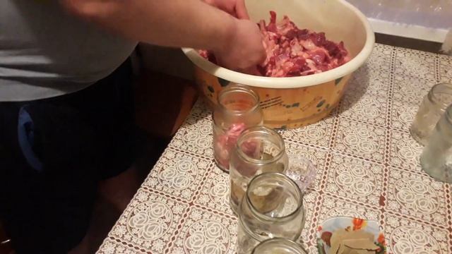 Тушёнка без автоклава из гуся в духовке на зиму. смотреть онлайн