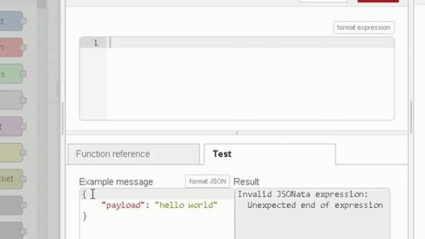 Working With JSON Data in Node Red