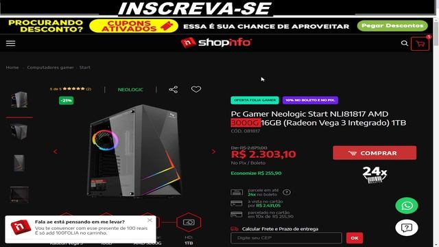 PROMO DE HOJE PROCESSADOR RYZEN 7 RYZEN 5 ASUS B450 A520 I5 .......... смотреть онлайн