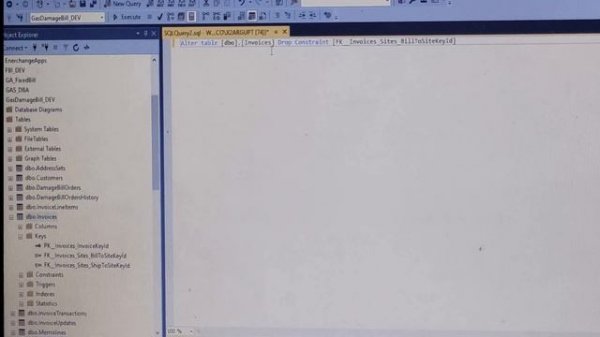 How to Drop Foreign Key Constraint in SQL Server Database