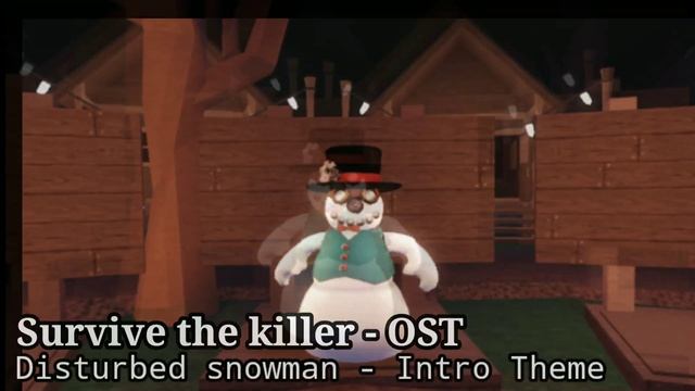 Disturbed snowman - Intro Theme | Survive the killer | Roblox Horror Game смотреть онлайн