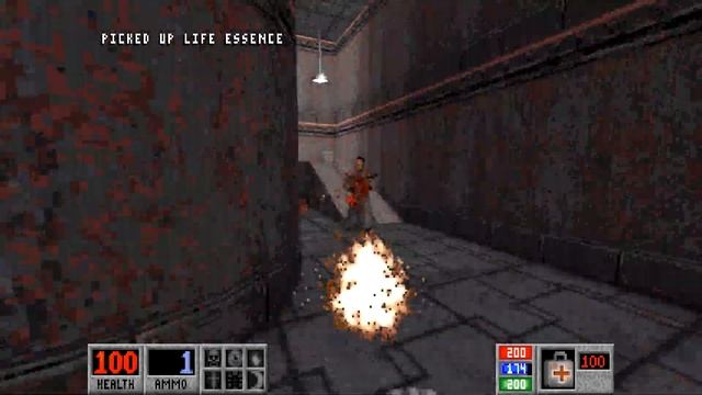 Blood прохождение 21 ⴵ E3M5 переиздание Fresh Supply walkthrough смотреть онлайн