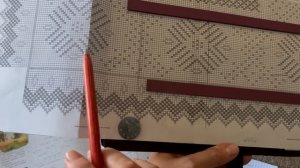 Я вяжу оренбургский платок/мк рисунков/ вязание