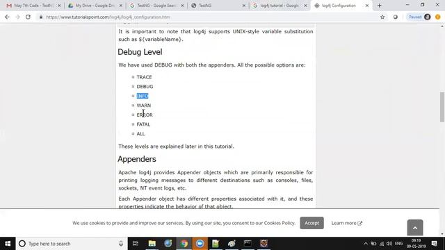 TestNG Listeners and Log4j Tutorial смотреть онлайн