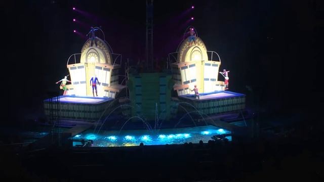 Цирк.Акробаты.Прыжки в воду и на батуте\Circus.Acrobats.Jumping in the water and on the trampoline смотреть онлайн