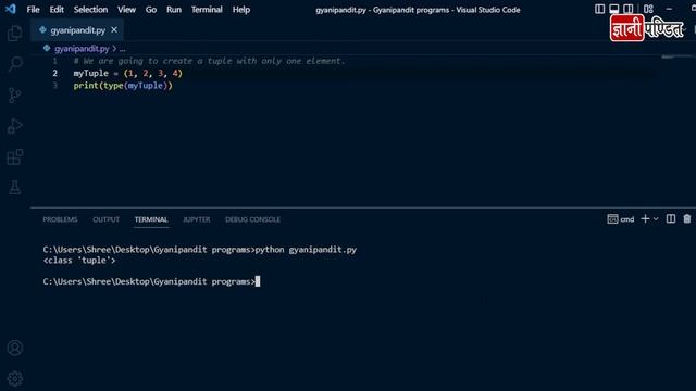 Single Element Tuple Python смотреть онлайн