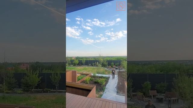 Спальня и гардеробная в доме Naturi #Shorts смотреть онлайн