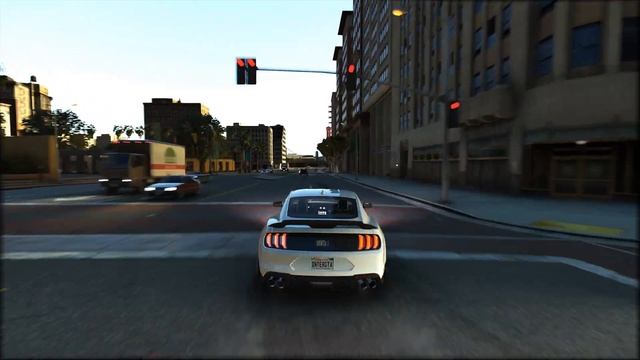 Grand Theft Auto V - Realism Beyond Remastered Graphics MOD ► 2021 Ford Mustang MACH 1 BRUTAL Sound смотреть онлайн