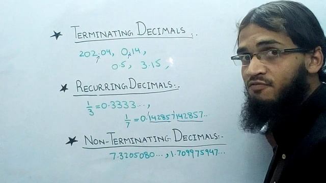 Terminating, Recurring and Non - Terminating decimal смотреть онлайн