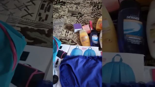 Рюкзак Avon и синие женские трусики- новинка каталога 10! смотреть онлайн
