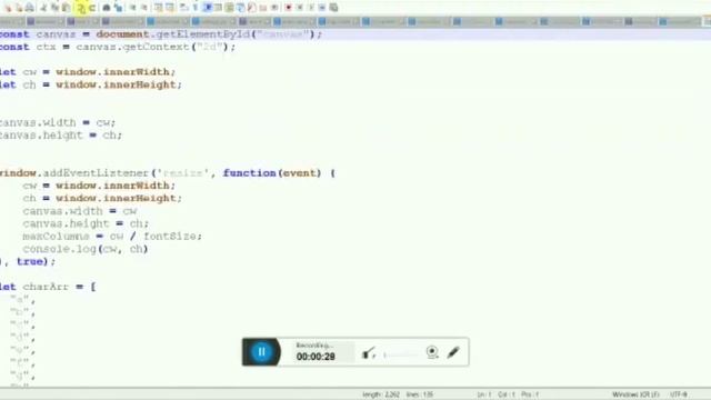Coding Matrix | #matrix | #cleancode | Using HTML | JS смотреть онлайн