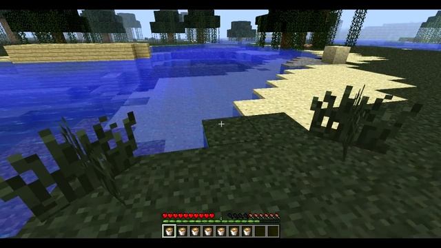 [Minecraft] Обсидиан без красной пыли | Obsidian without the red stone смотреть онлайн