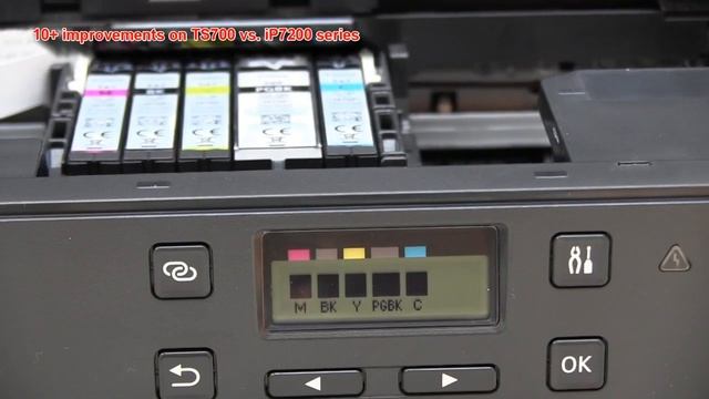 Обзор струйных принтеров Canon PIXMA TS9540, TS704, TR4540 смотреть онлайн