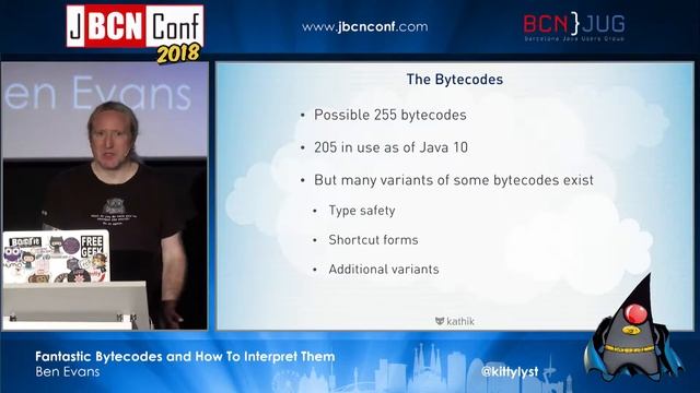 Fantastic Bytecodes and How To Interpret Them - by Ben Evans at JBCNConf'18 смотреть онлайн