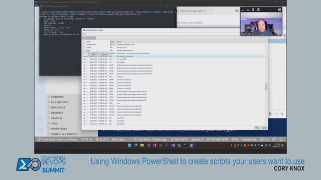 Using Windows PowerShell to create scripts your users want to use by Cory Knox смотреть онлайн