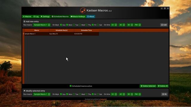 Scheduling macros | Kaslaan Macros | #5 смотреть онлайн