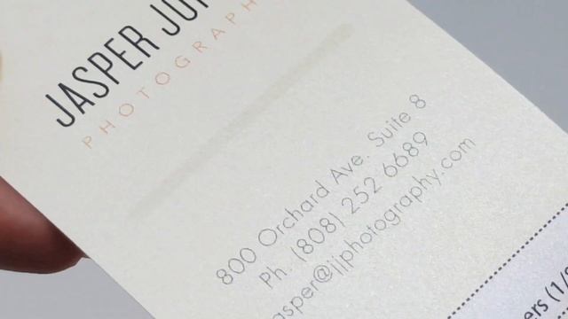 Pearl Business Cards - Pearlized Metallic Paper смотреть онлайн