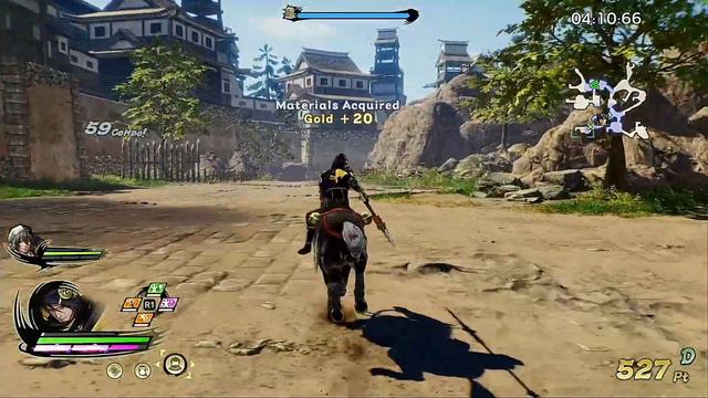 Samurai Warriors 5 - Fastest way to clear a Citadel stage and build bond смотреть онлайн
