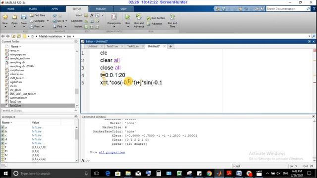 Signals and Systems (Lab # 3) - MATLAB смотреть онлайн