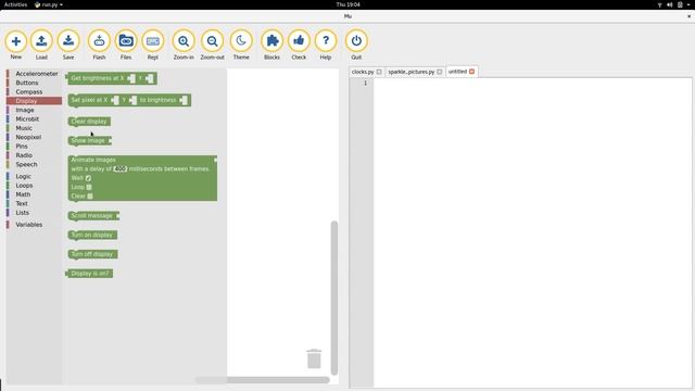 Blockly for MicroPython in the browser and in Mu смотреть онлайн