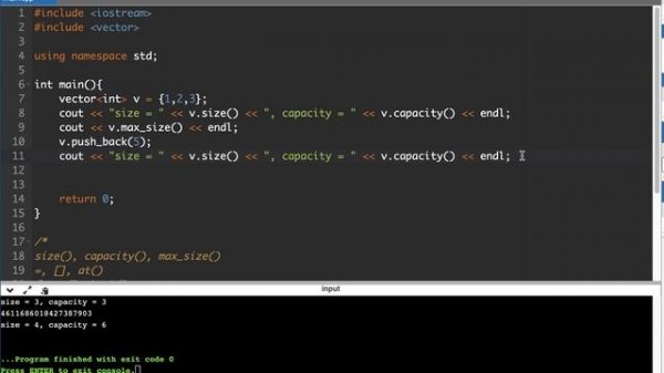 Vector | C++ STL (Standard Template Library) | std::vector