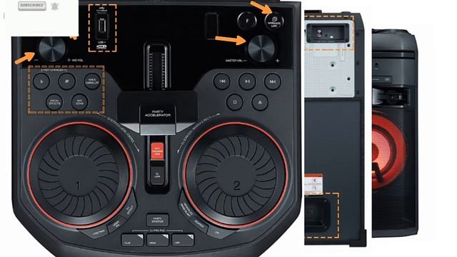 LG x-boom ok55 home audio system смотреть онлайн